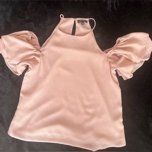 Shine Star Light Pink Size small Blouse